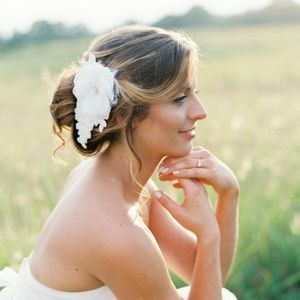 Bridal Hairpiece. Wedding Headpiece.